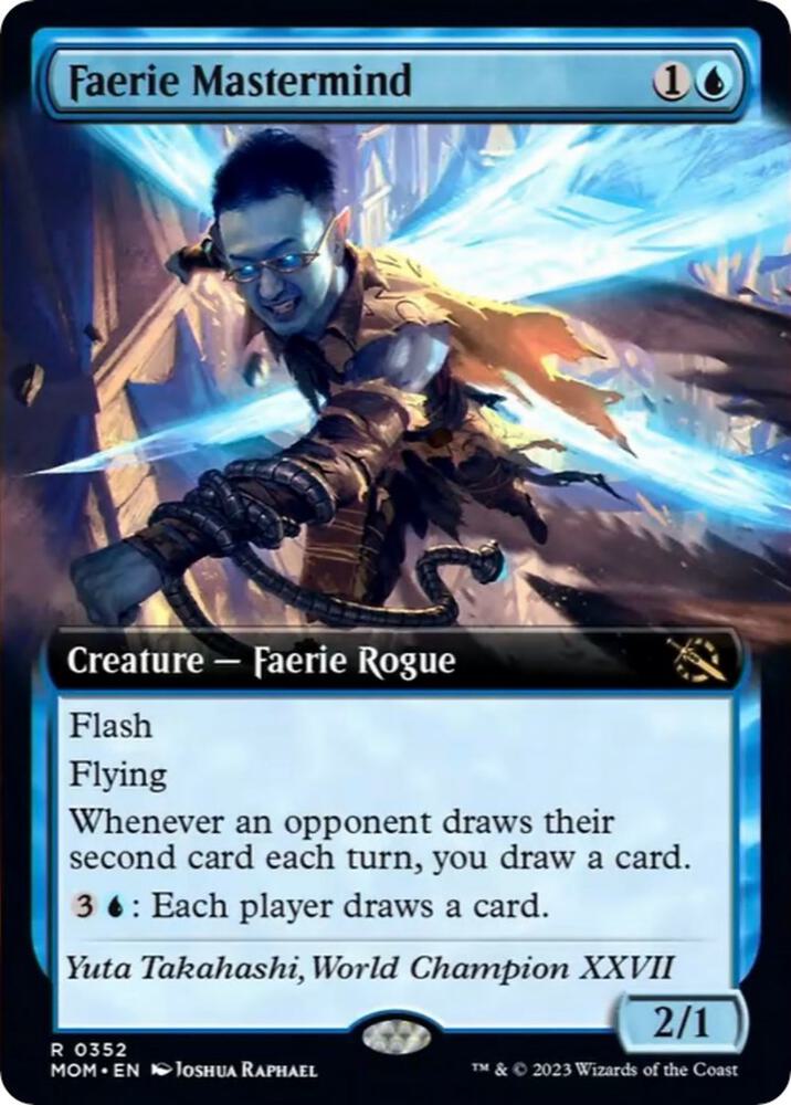Faerie Mastermind 352/291 (March of the Machine)  - Extended Art | Good Games Morley