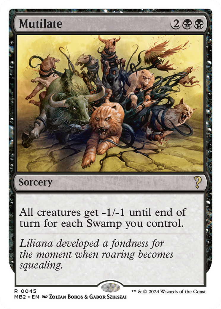 Mutilate (White Border) [Mystery Booster 2] | Good Games Morley