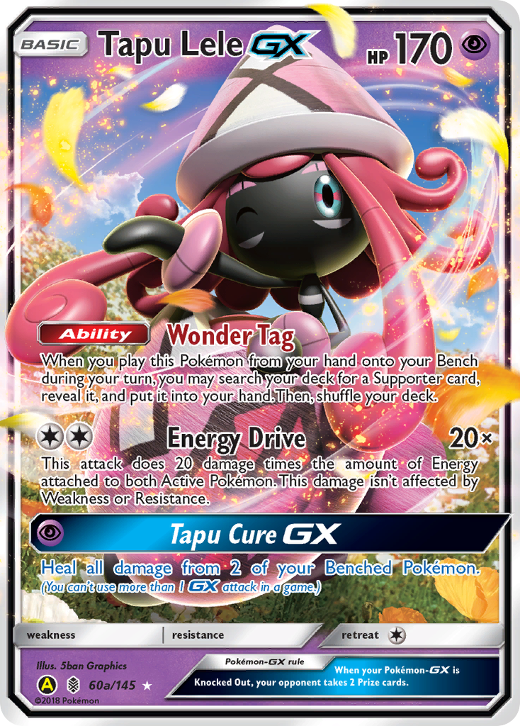 Tapu Lele GX (60a/145) [Alternate Art Promos] | Good Games Morley