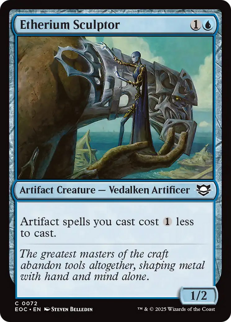 Etherium Sculptor [Edge of Eternities Commander] | Good Games Morley