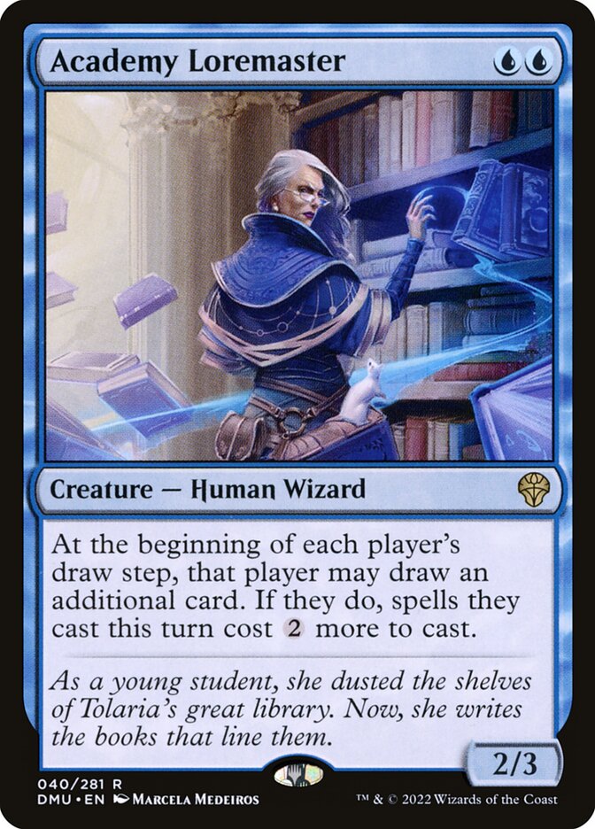 Academy Loremaster 40/281 (Dominaria United)  | Good Games Morley