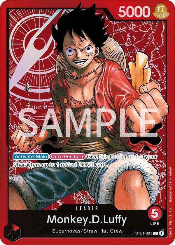 Monkey.D.Luffy ST01-001 (Revision Pack Cards)  | Good Games Morley