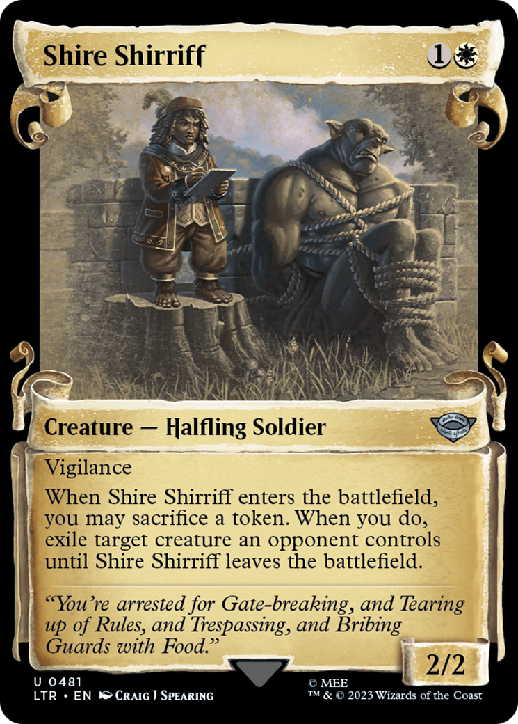 Shire Shirriff [The Lord of the Rings: Tales of Middle-Earth Showcase Scrolls] | Good Games Morley