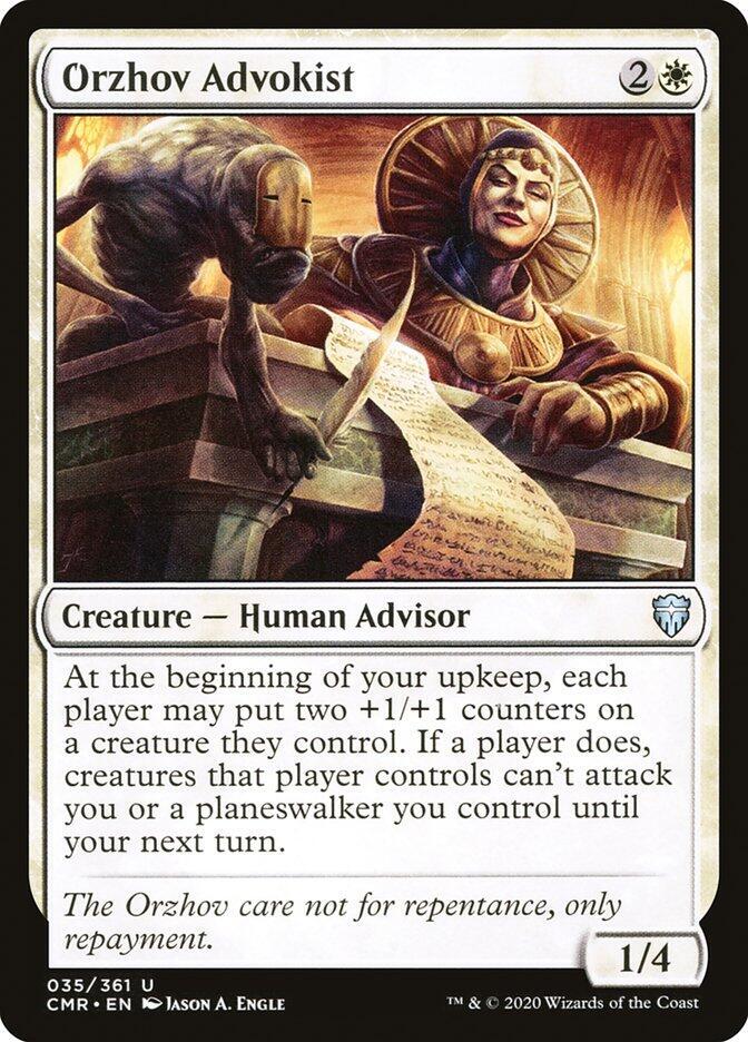 Orzhov Advokist 35 (Commander Legends)  | Good Games Morley