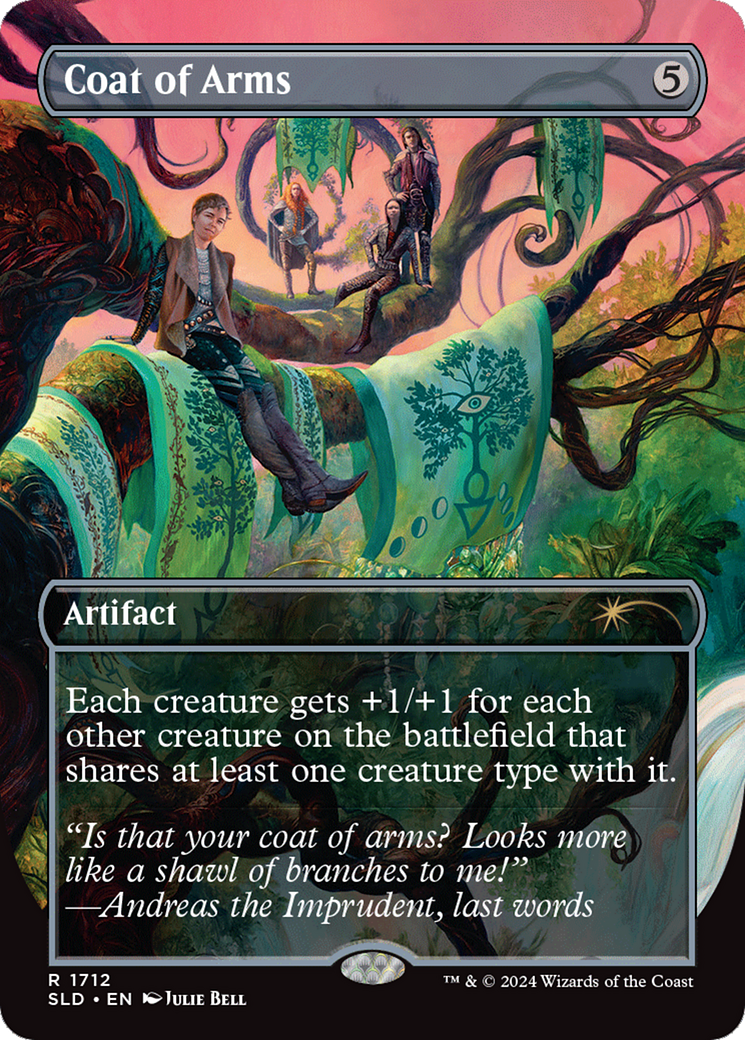 Coat of Arms (Rainbow Foil) [Secret Lair Drop Series] | Good Games Morley