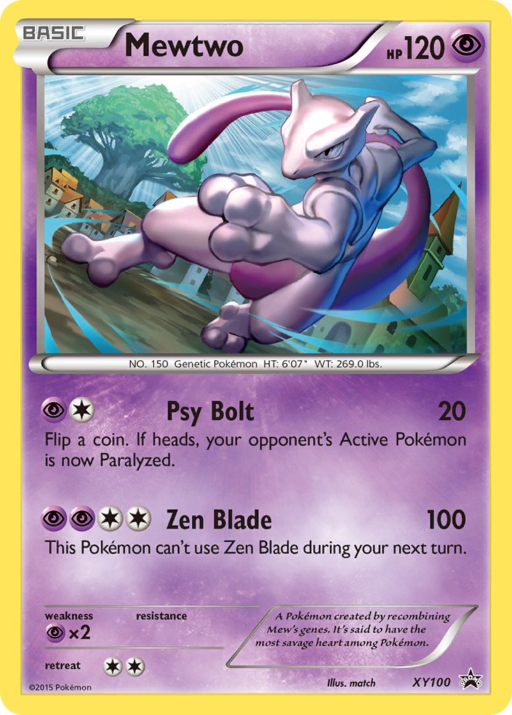 Mewtwo (XY100) [XY: Black Star Promos] | Good Games Morley