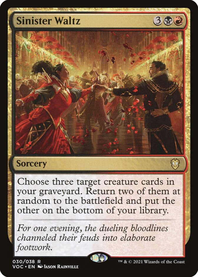 Sinister Waltz 30/38 (Commander: Innistrad: Crimson Vow)  | Good Games Morley