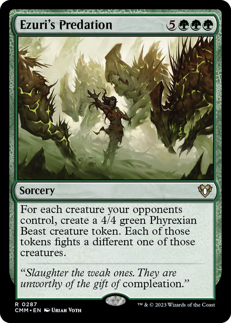 Ezuri's Predation [Commander Masters] | Good Games Morley