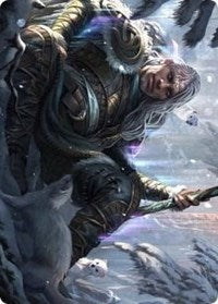 Jorn, God of Winter Art Card [Kaldheim Art Series] | Good Games Morley