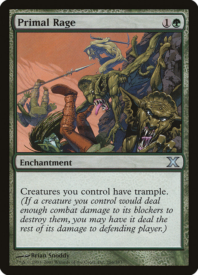 Primal Rage 286/383 (10th Edition)  | Good Games Morley