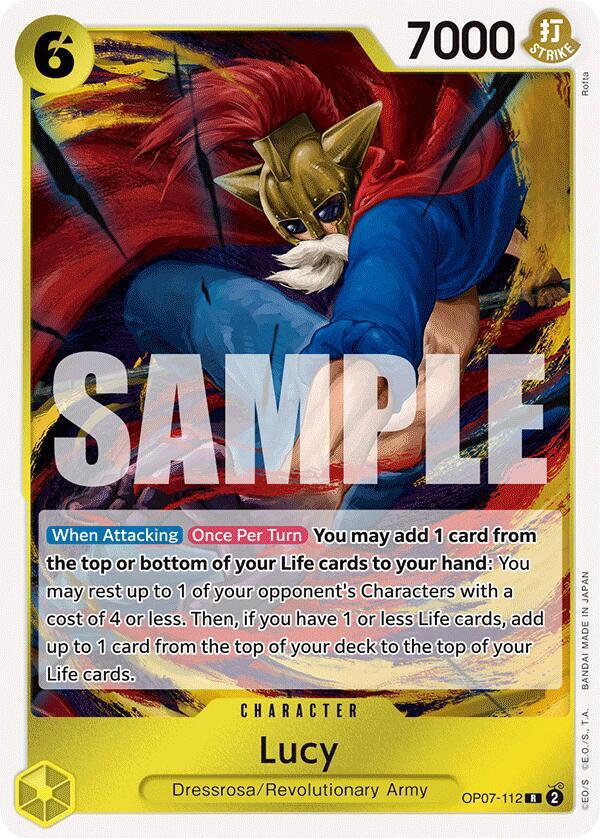 Lucy OP07-112 (500 Years in the Future)  - Foil | Good Games Morley
