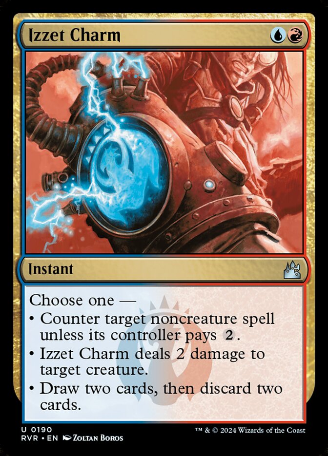 Izzet Charm 190/291 (Ravnica Remastered)  - Foil | Good Games Morley