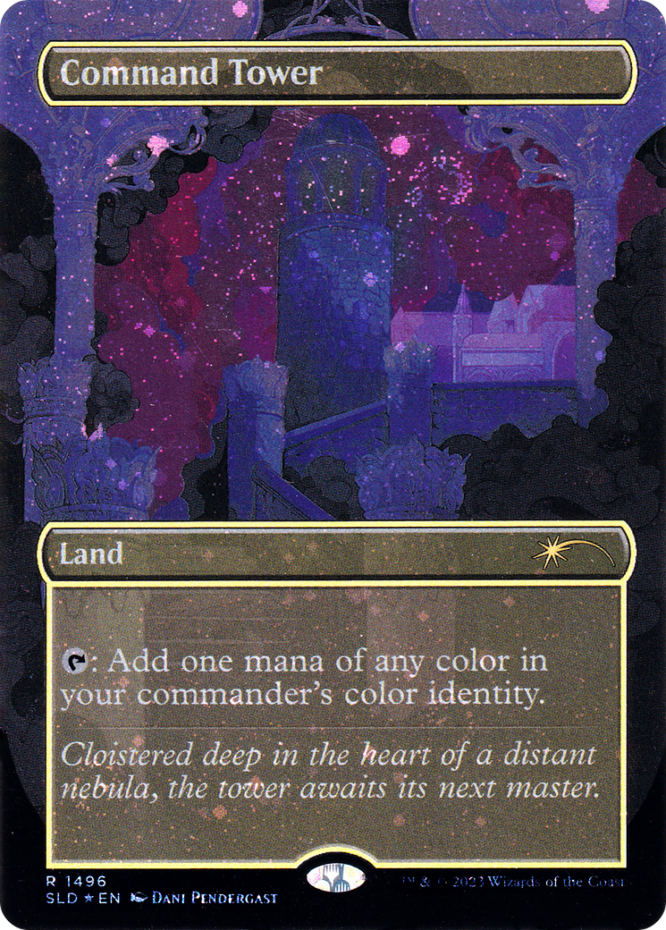 Command Tower (Galaxy Foil) [Secret Lair Drop Series] | Good Games Morley