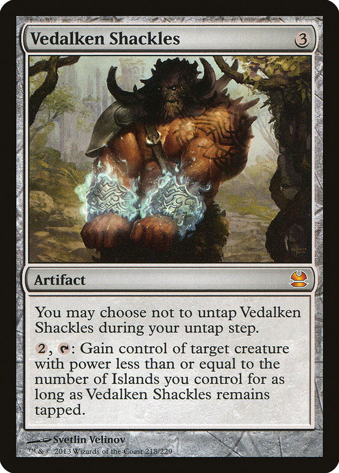 Vedalken Shackles 218/229 (Modern Masters)  | Good Games Morley