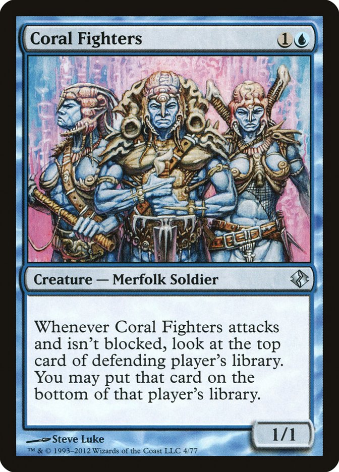 Coral Fighters [Duel Decks: Venser vs. Koth] | Good Games Morley