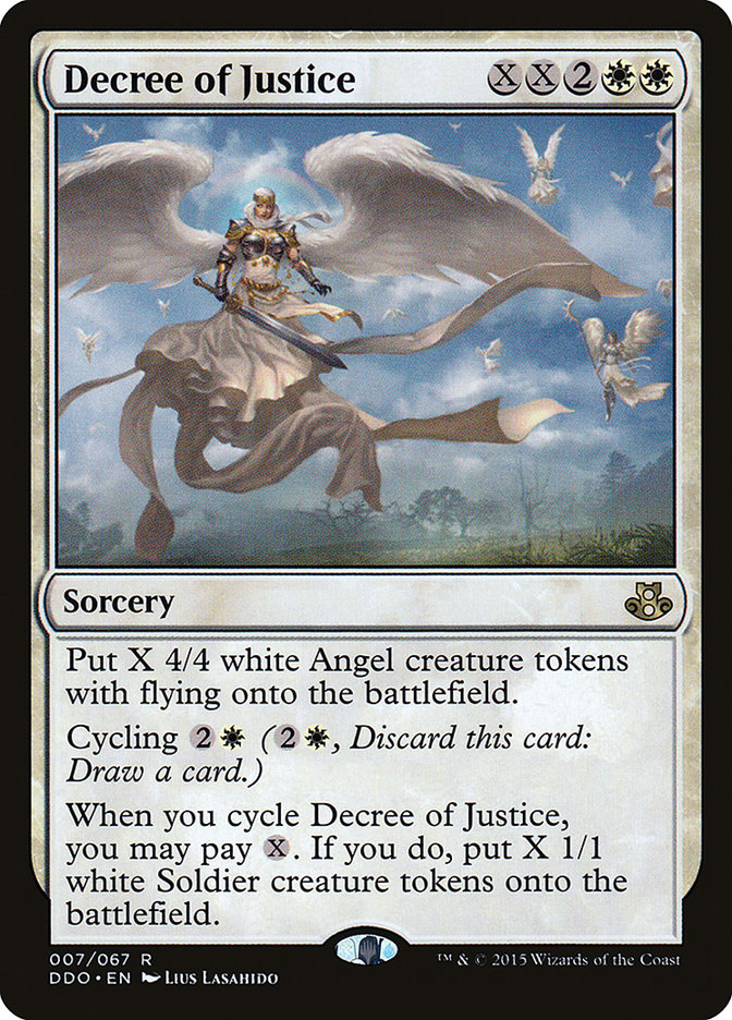 Decree of Justice [Duel Decks: Elspeth vs. Kiora] | Good Games Morley