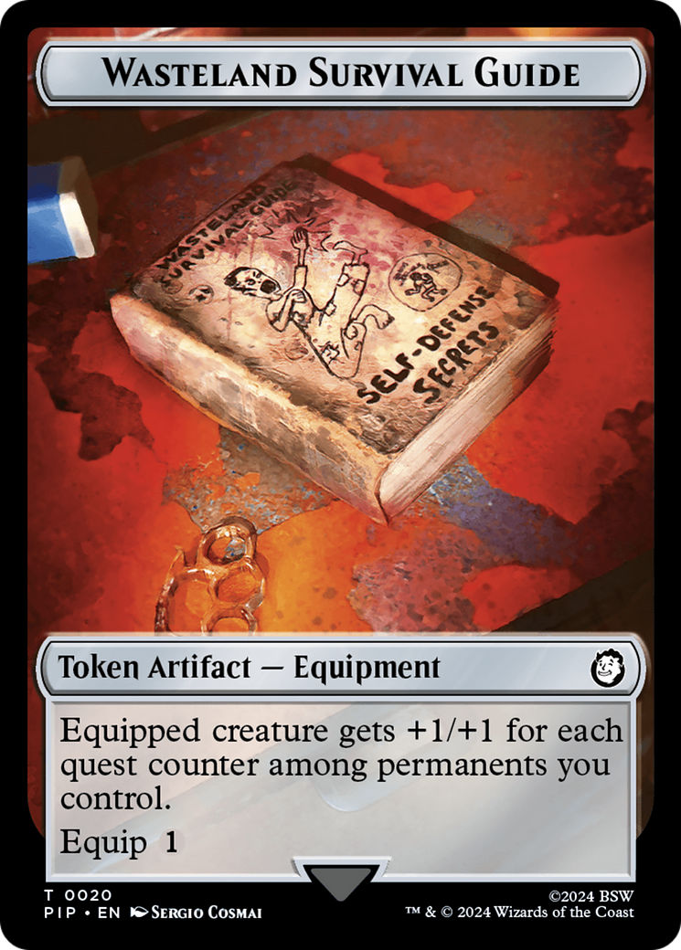 Treasure (018) // Wasteland Double-Sided Token [Fallout Tokens] | Good Games Morley