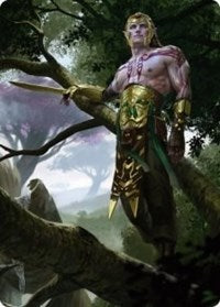 Tyvar Kell Art Card [Kaldheim Art Series] | Good Games Morley
