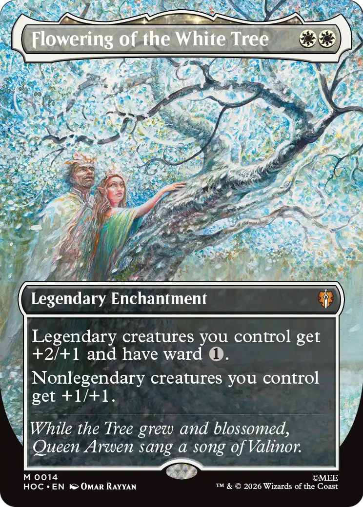Flowering of the White Tree (Borderless) [The Hobbit: Eternal-Legal] | Good Games Morley
