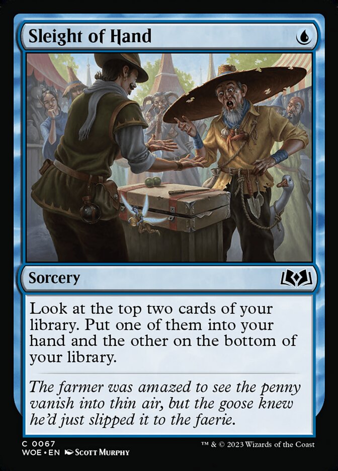 Sleight of Hand 67/276 (Wilds of Eldraine)  - Foil | Good Games Morley