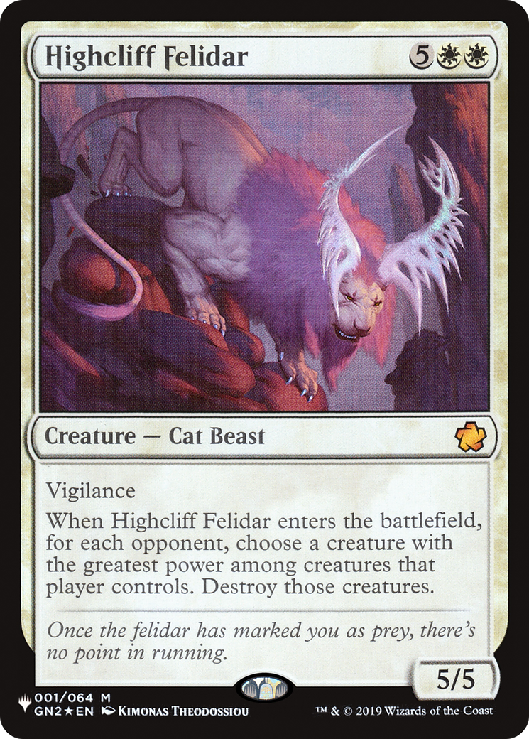 Highcliff Felidar [The List] | Good Games Morley