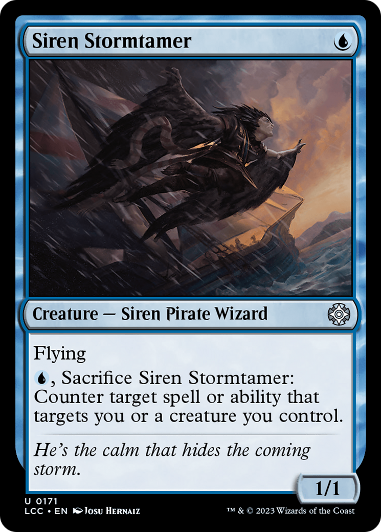 Siren Stormtamer [The Lost Caverns of Ixalan Commander] | Good Games Morley