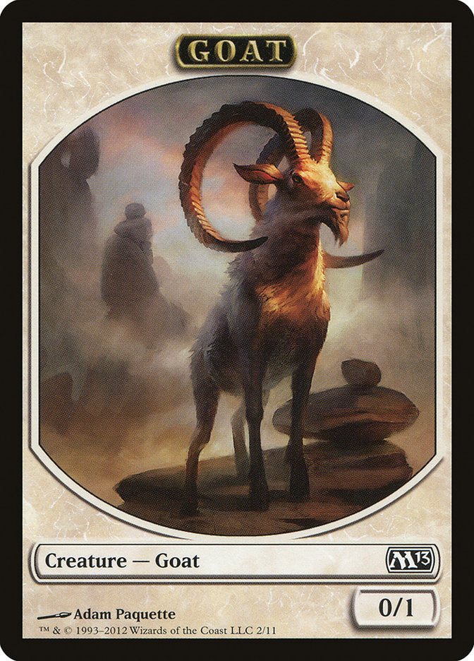 Goat Token [Magic 2013 Tokens] | Good Games Morley