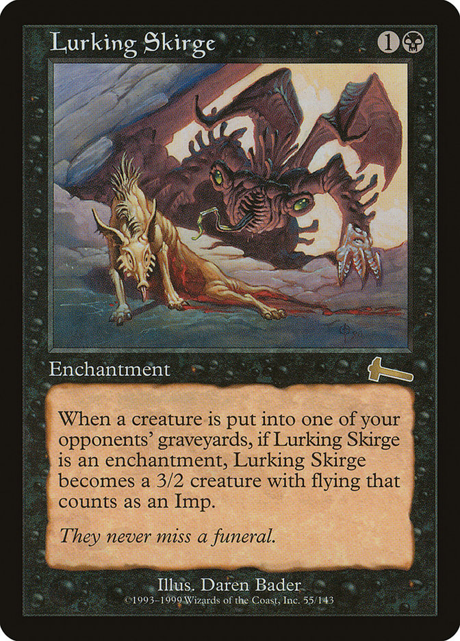 Lurking Skirge 55/143 (Urza's Legacy)  - Foil | Good Games Morley