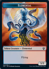 Elemental (020) // Copy Double-Sided Token [Commander 2021 Tokens] | Good Games Morley