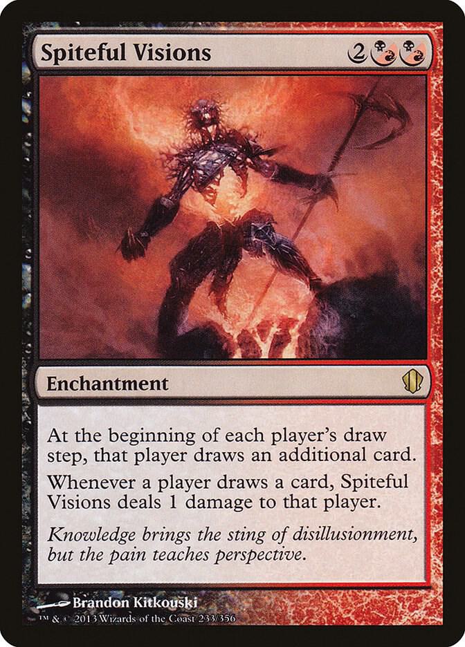 Spiteful Visions 233 (Commander 2013)  | Good Games Morley