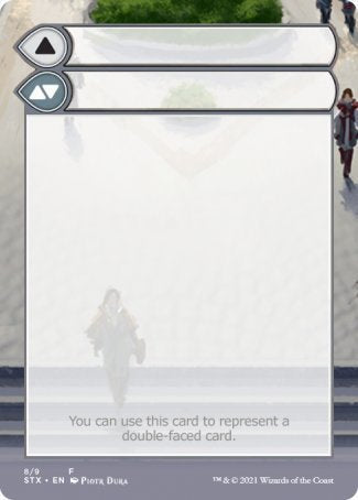 Helper Card (8/9) [Strixhaven: School of Mages Tokens] | Good Games Morley
