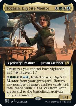 Tocasia Dig Site Mentor Extended Art 360/287 (The Brothers' War)  | Good Games Morley