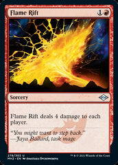 Flame Rift (Foil Etched) [Modern Horizons 2] | Good Games Morley