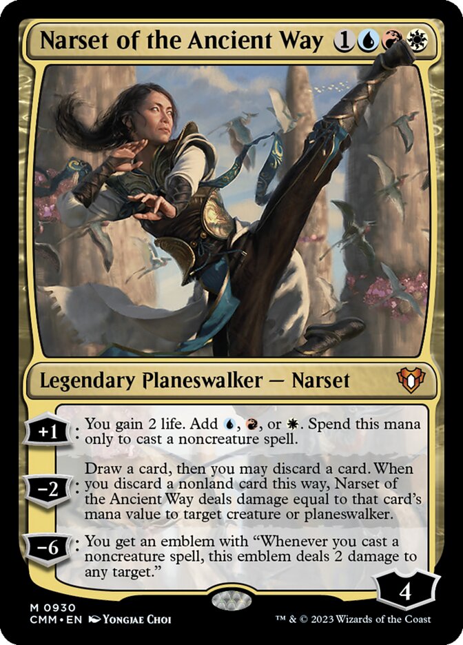 Narset of the Ancient Way 930/451 (Commander Masters)  | Good Games Morley