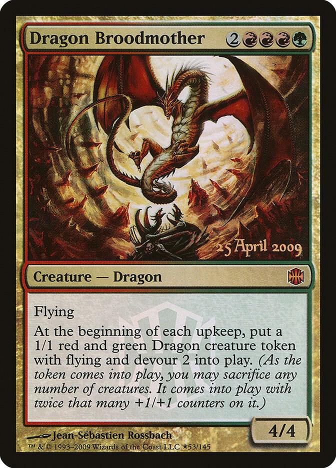 Dragon Broodmother 53 (Prerelease Cards)  - Foil | Good Games Morley