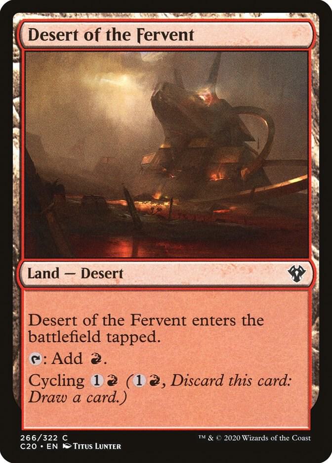 Desert of the Fervent 266/322 (Commander 2020)  | Good Games Morley