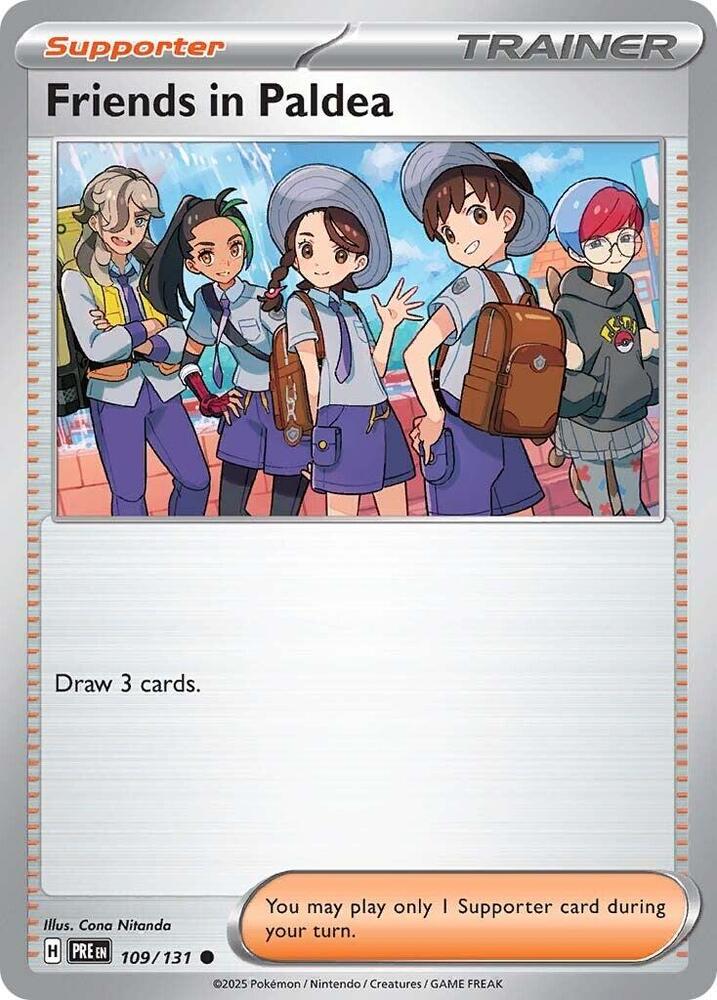 Friends in Paldea (109/131) [Scarlet & Violet: Prismatic Evolutions] | Good Games Morley