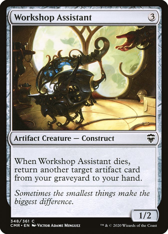 Workshop Assistant 348 (Commander Legends)  - Foil | Good Games Morley