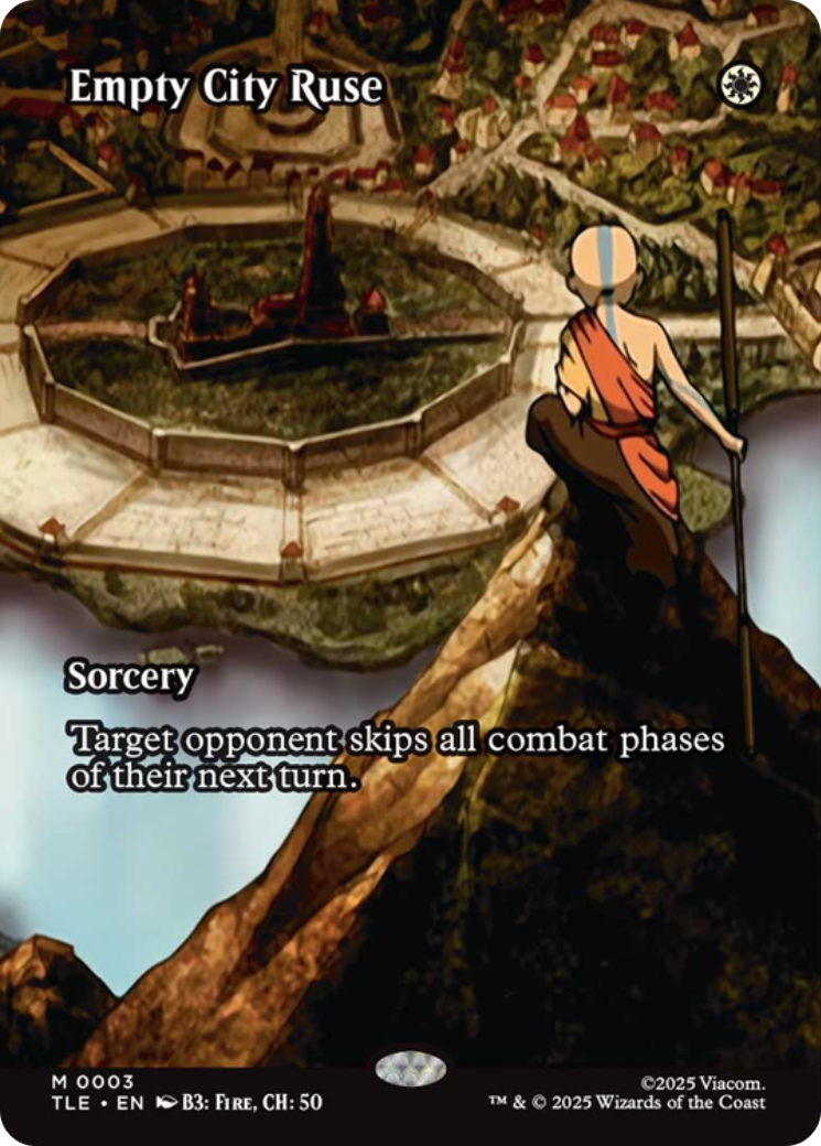 Empty City Ruse (Borderless) [Avatar: The Last Airbender: Eternal-Legal] | Good Games Morley