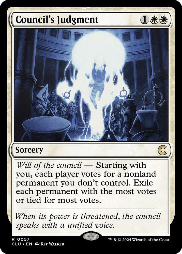 Councils Judgment 57/284 (Ravnica: Clue Edition)  | Good Games Morley
