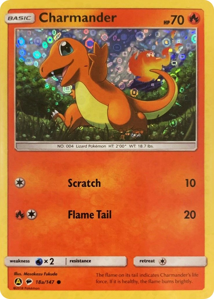Charmander (18a/147) (General Mills Cereal Foil) [Alternate Art Promos] | Good Games Morley