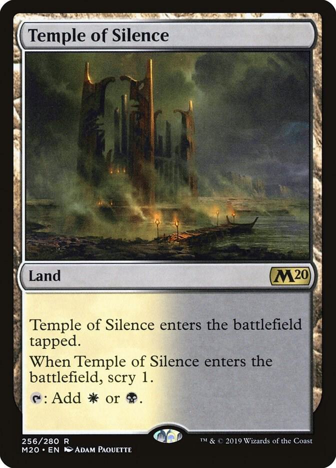 Temple of Silence 256/280 (Core Set 2020)  | Good Games Morley