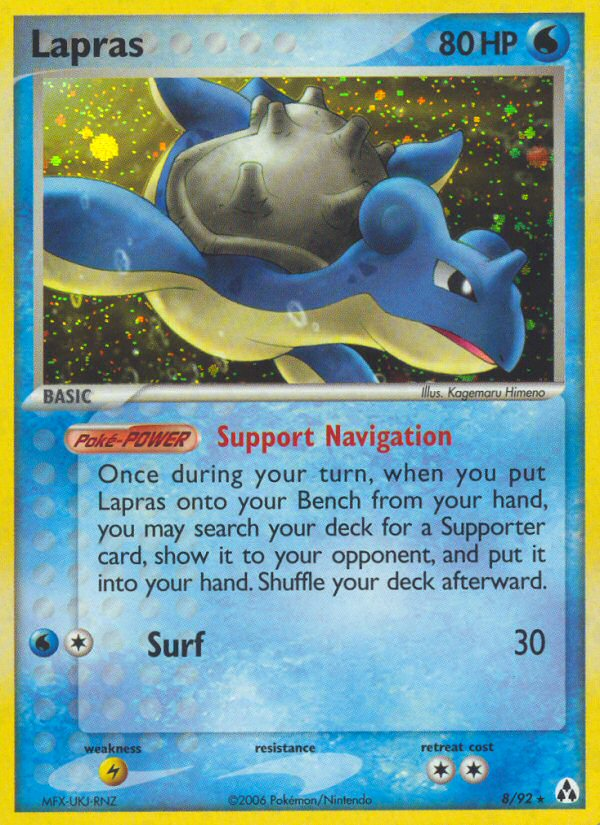 Lapras (8/92) [EX: Legend Maker] | Good Games Morley