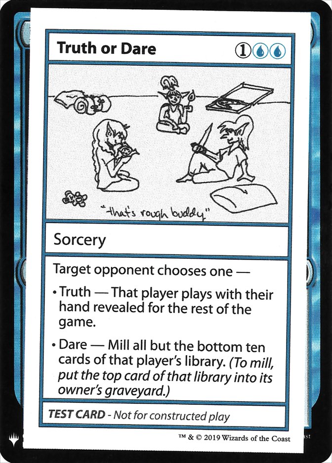 Truth or Dare [Mystery Booster Playtest Cards] | Good Games Morley