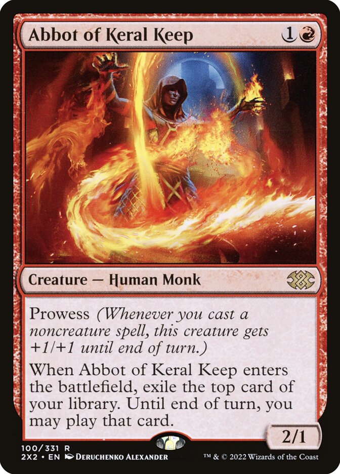 Abbot of Keral Keep 100/331 (Double Masters 2022)  | Good Games Morley