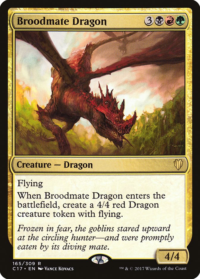 Broodmate Dragon 165/309 (Commander 2017)  | Good Games Morley