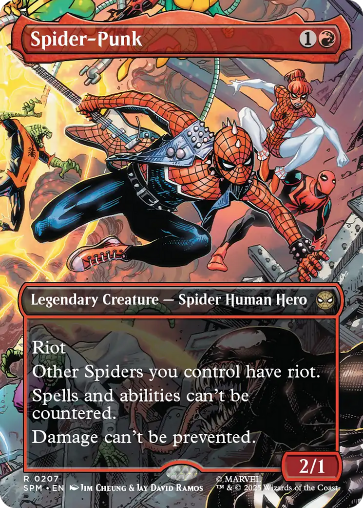 Spider-Punk (0207) (Borderless) [Marvel's Spider-Man] | Good Games Morley