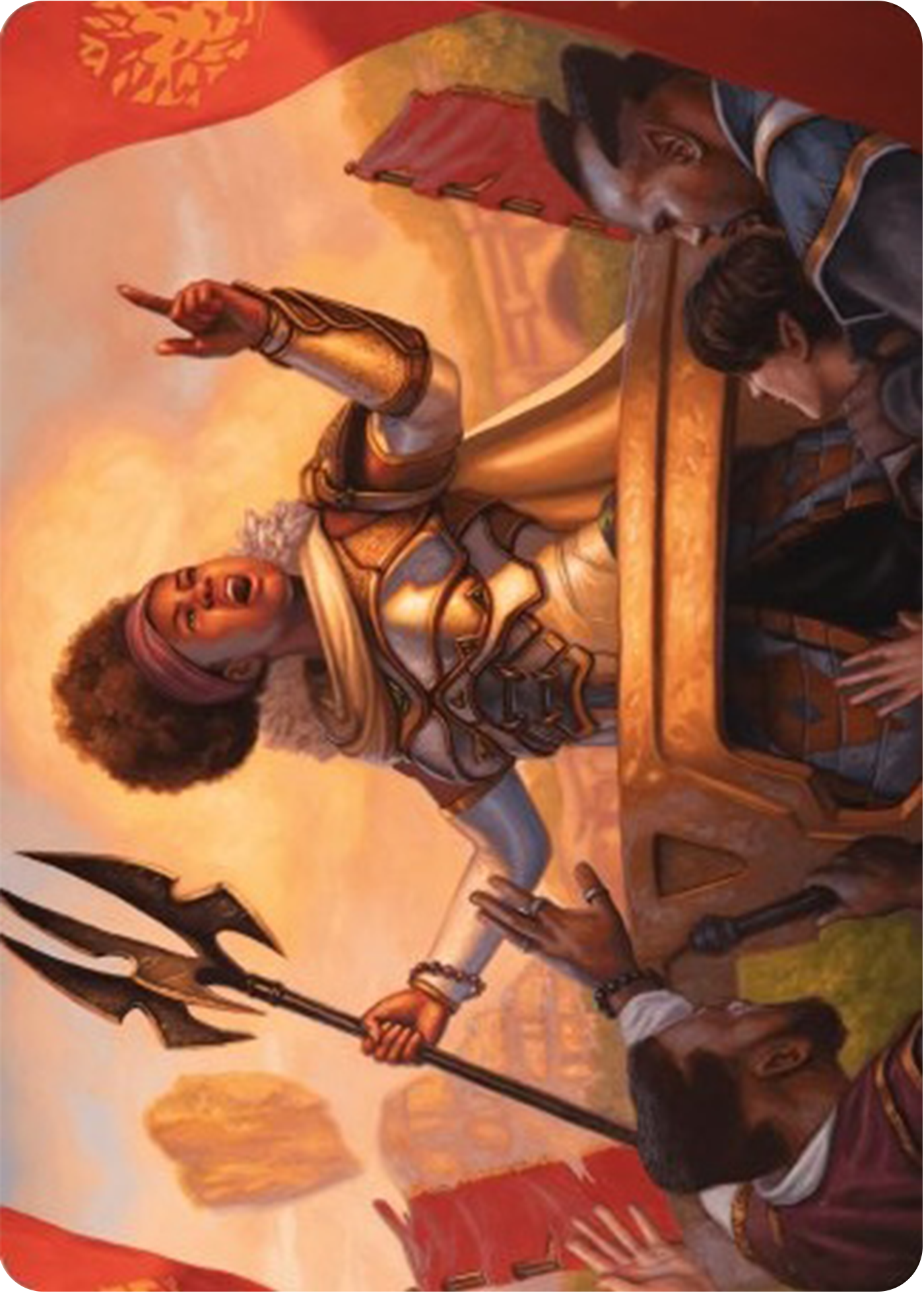 Recruiter of the Guard Art Card [Modern Horizons 3 Art Series] | Good Games Morley