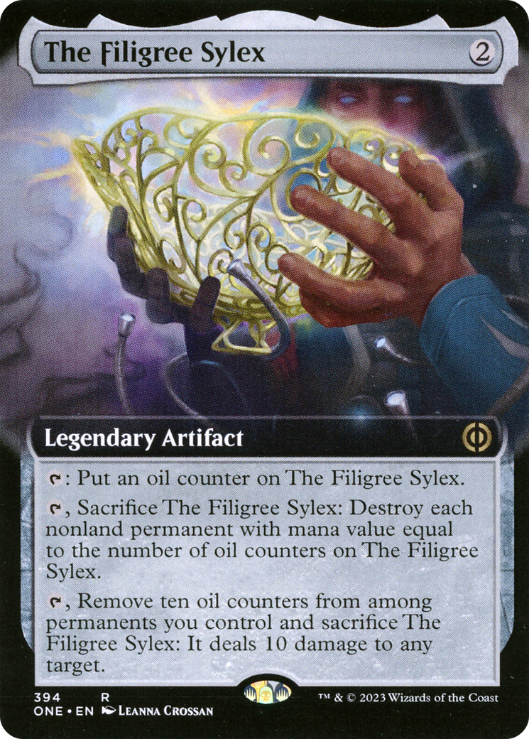 The Filigree Sylex (Extended Art) [Phyrexia: All Will Be One] | Good Games Morley