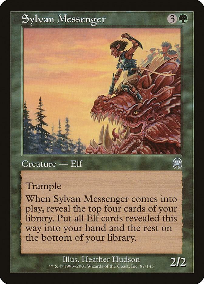 Sylvan Messenger 87 (Apocalypse)  - Foil | Good Games Morley
